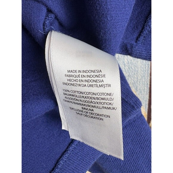 POLO Ralph Lauren Men's XXL 2XL Royal Blue Estate Rib Quarter Zip Pullover - Picture 9 of 9